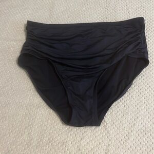 KONA SOL size large runched swim bottom. washed, but never worn.